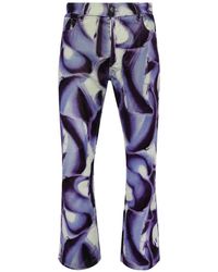 Casella Meyer - Allover Trousers - Lyst