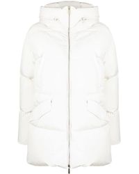 Moorer - Hooded Quilted Padded Coat - Lyst