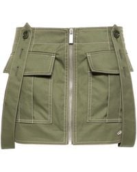 Off-White c/o Virgil Abloh - Cargo Mini Skirt With Straps - Lyst
