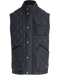 Polo Ralph Lauren - Quilted Logo-Patch Gilet - Lyst
