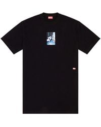 DIESEL - T-wash-l3 Cotton T-shirt - Lyst