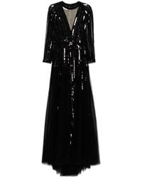 Saiid Kobeisy - Sequin Long Dress - Lyst