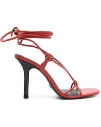 Patrizia Pepe - New Square Heeled Sandals - Lyst