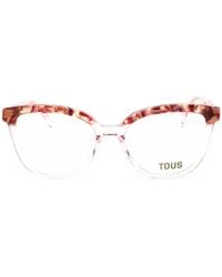 Tous - Tortoiseshell-Effect Rectangle-Frame Glasses - Lyst
