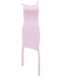 JW Anderson - Sleeveless Dress In Cotton - Lyst