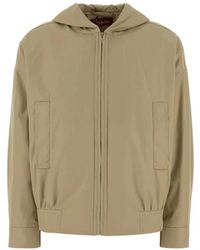 Max Mara - Risorsa Hooded Cotton Jacket - Lyst