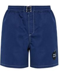 KENZO - Sounds Logo-Print Swim Shorts - Lyst