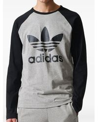 adidas - Stadium Trefoil "Medium Heather T-Shirt - Lyst