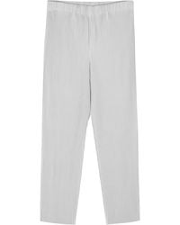Homme Plissé Issey Miyake - Plissé-Effect Trousers - Lyst