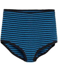 Paloma Wool - Striped Mini Shorts - Lyst