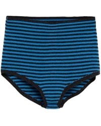 Paloma Wool - Striped Mini Shorts - Lyst