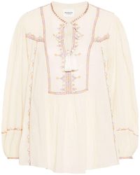 Isabel Marant - Blouse Silekia à broderies - Lyst