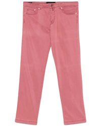Kiton - Logo-Patch Trousers - Lyst