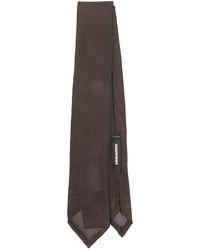 DSquared² - Semi-Sheer Silk Tie - Lyst