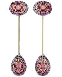 Swarovski - Sublima Crystal-Embellished Drop Earrings - Lyst