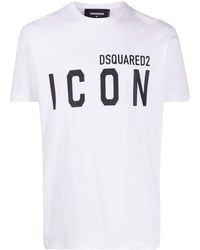 DSquared² - T-shirts And Polos White - Lyst