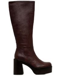 Jeffrey Campbell - The Band Platform Knee-High Boots - Lyst