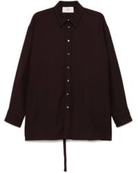 Ami Paris - Back-Slit Shirt - Lyst