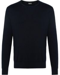 Zegna - Pullover mit rundem Ausschnitt - Lyst