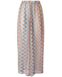 Missoni - Zigzag-Knit Trousers - Lyst