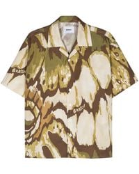 Bonsai - Abstract-Print Short-Sleeve Shirt - Lyst