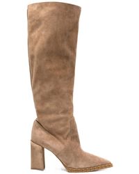 Rayla K - Block Heel Pointed Boots - Lyst