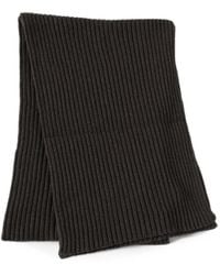 Rick Owens - Ribbed-Knit Long Scarf - Lyst
