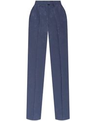 Etro - Floral-Print Trousers - Lyst