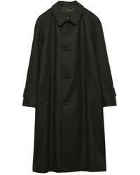 Prada - Wollen Jas Met Raglanmouwen - Lyst