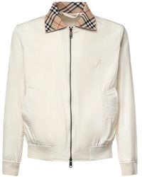 Burberry - Gabardine Glenfields Harrington Jack - Lyst