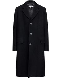MM6 by Maison Margiela - Single-Breasted Coat - Lyst