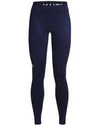 Under Armour - Coldgear Logo-Print Leggings - Lyst