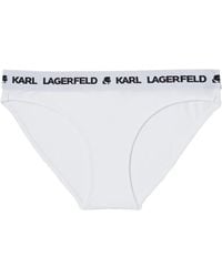 Karl Lagerfeld - Slip Met Logoband - Lyst