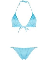 Noire Swimwear - Gathered Bikini Set - Lyst