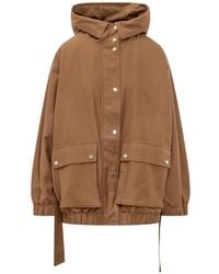 OOF WEAR - Parka De Algodón Encerado Con Capucha - Lyst