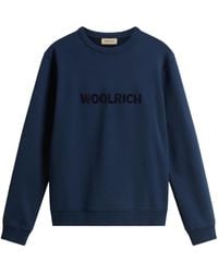 Woolrich - Logo-Patch Sweatshirt - Lyst