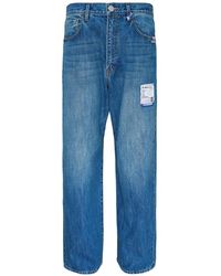 Maison Mihara Yasuhiro - Hard-Washed Selvedge Jeans - Lyst
