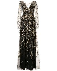 Marchesa notte Avondjurk Met Borduurwerk - Meerkleurig