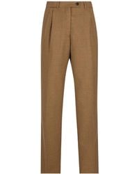 Prada - Wool Trousers - Lyst