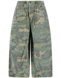 Needles - Camo Wide Trousers - Lyst