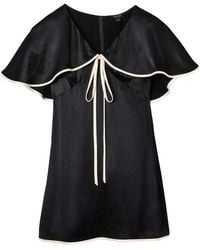 Marc Jacobs - Cape Mini Dress - Lyst