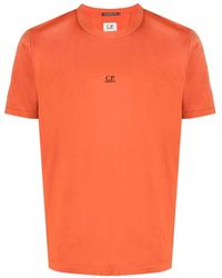 C.P. Company - Short-sleeve Cotton T-shirt - Lyst