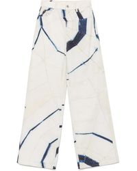 Sandro - X Louise Bourgeois Jeans Mit Print - Lyst