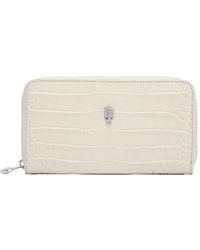 Philipp Plein - Rounded Zip Wallet Cocco - Lyst