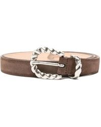 Paura - Cris Twisted Buckle Belt - Lyst