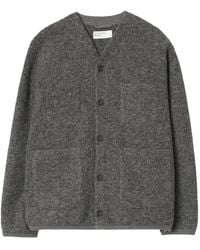 Universal Works - Button-Up Patch-Pocket Cardigan - Lyst