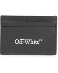 Off-White c/o Virgil Abloh - Heritage Logo-Print Card Holder - Lyst
