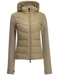 Moncler - Quilted Hooded Sweater - Lyst