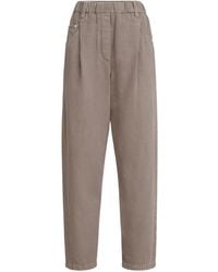 Brunello Cucinelli - Pantalone Tinto - Lyst