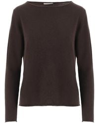 Allude - Kaschmirpullover Mit Rundhalsausschnitt - Lyst